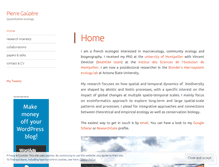 Tablet Screenshot of pierregauzere.com